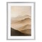 Stupell Industries Moody Mountains Foggy Landscape Framed Print Under Glass, design by Petal Prints Design